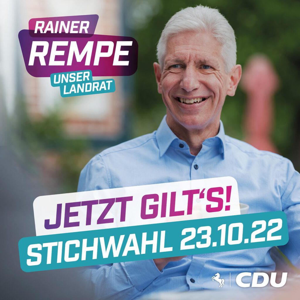 Rainer Rempe - Stichwahl am 23.10.2022